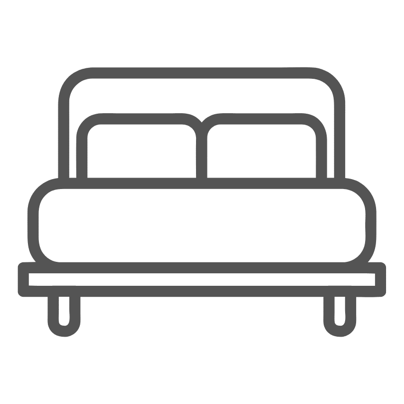 Essbereich im Freien Waldloft Oberhof Ferienwohnung Ausstattung